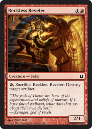 Born of the Gods - Reckless Reveler - Foil - Image 1 of 1