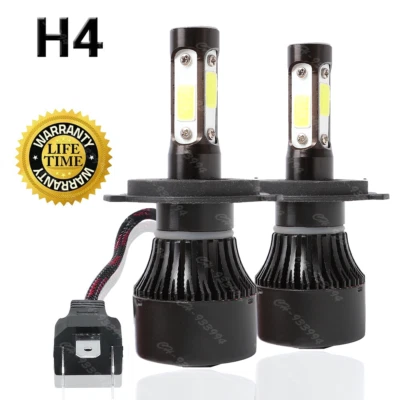 9003 H4 Kit de bombillas LED blancas súper brillantes 10000W 1000000LM haz alto/bajo Foto 1 de 4