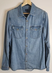 Mens KSUBI DENIM SHIRT De Nimes Archive Blue Shirt Denim - Picture 1 of 9