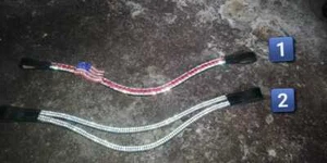 Handgefertigtes Pferd englischer Trense BRAUENBAND Bling Kristalle Tack USA Leder - Bild 1 von 3