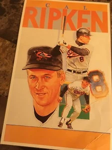 1992 Sports Cards Cal Ripken - Baltimore Orioles - 5" x 8" Giant Card - HOF VG - Bild 1 von 2