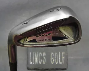Left Handed Mizuno MX-19 Hemi Cog 4 Iron Regular Steel Shaft Mizuno Grip - Picture 1 of 5
