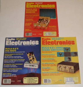 Radio Electronics Magazines, a Lot of Three Months: Set, Oct, Nov,1989 - Imagen 1 de 4