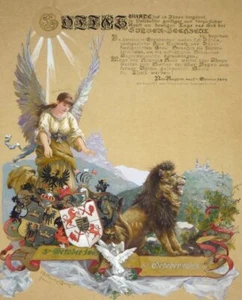 ERNST ALBERT FISCHER-COERLIN - Silberhochzeit - Mischtechnik - 1894 - Picture 1 of 3