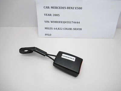 Hebilla de cinturón de seguridad delantero izquierdo mercedes e500 2003-2006 2118603569 fabricante de equipos originales Foto 1 de 4