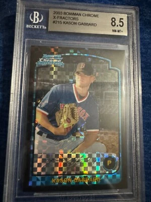 2003 Bowman Chrome - Blue Refractor #215 Kason Gabbard (RC) - Image 1 of 2