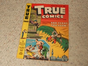 1947 True Comics Comic Book #58 - Boxing - Nice Copy!!! - Picture 1 of 2