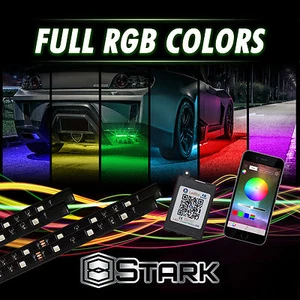 Million Color LED Strip Underglow Underbody Neon Lights Kit App Phone Truck SUV - Bild 1 von 8