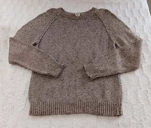 Vintage Levis 70s Pullover Knit Brown Beige Sweater Mens Size Large - Picture 1 of 6