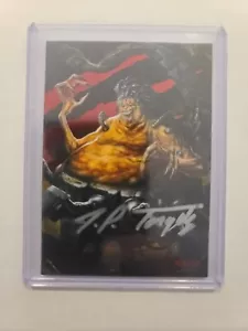 2023 Fleer Ultra Marvel Wolverine Red Foil Autograph Mojo - JP Targete 23/74 - Picture 1 of 2