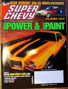 Super Chevy Magazine November 2004 - Picture 1 of 1