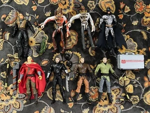 Batman Begins 5" Figures Scarecrow Ducard Ra’s Al Ghul w Variants Mattel 2005 - Picture 1 of 4