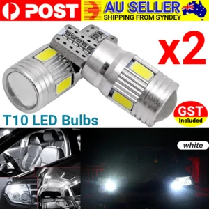 T10 LED Car Side Wedge Parker Light Bulbs 6000K Super Bright White 168 194 2825 - Picture 1 of 12