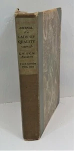 Journal of a Lady of Quality - Picture 1 of 4