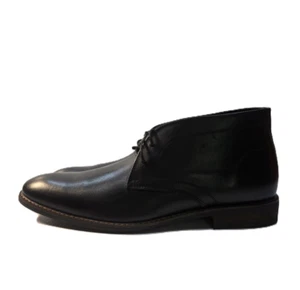 Botas chukka de cuero La Milano Glen zapatos negros para hombre talla 13 B51800k - Imagen 1 de 13