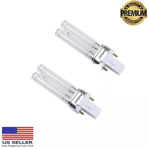 2x 13 Watt Ersatz keimtötende UV-Lampe, G23 Sockel, 7,25 Zoll lang - Bild 1 von 4
