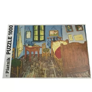Piatnik van Gogh Zimmer in Arles Das Schlafzimmer 1000 Teile Puzzle Neu Versiegelt - Bild 1 von 3