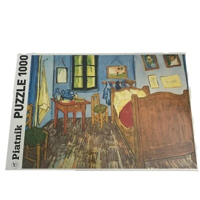Piatnik Van Gogh Room in Arles The Bedroom 1000 Piece Jigsaw Puzzle New Sealed - Image 1 of 3