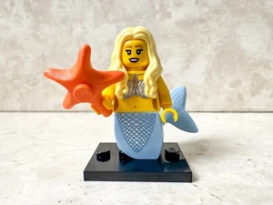 LEGO col140 col09-12 Mermaid Sirena Sirenetta Oceano Minifigure Serie 9 71000 - Foto 1 di 1