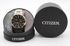 Citizen Eco-Drive Brycen CA4258-87E Men's 45mm Black Dial S/Steel Chrono Watch