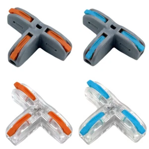 Lot de 10 Borne de connexion type T 32A/400V - Différentes couleurs - Photo 1/1