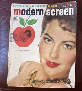 Vintage Modern Screen Magazine November 1949 Vol 39 #6 Ava Gardner - Picture 1 of 5