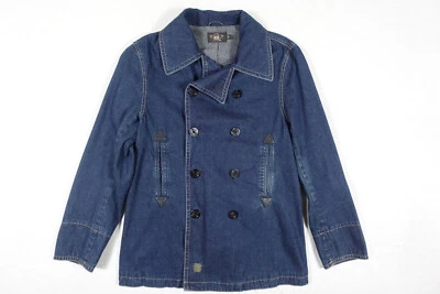 Double Ralph Lauren RRL Jacket Pea Coat Double Breasted Navy Naval Marine M - Image 1 of 4