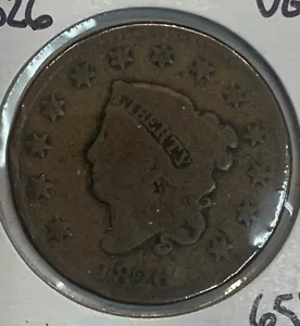 1826 Large Cent, VG (5773) - Picture 1 of 2
