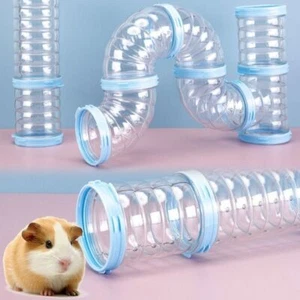 Tubes cage hamster épissés au hasard pour petits animaux - Photo 1/14