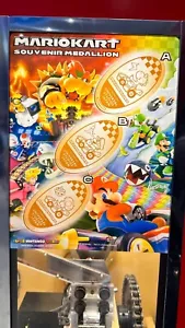 Souvenir Medals Super Mario Kart Universal Studios Japan Limited Pinokio Yoshi - Picture 1 of 9