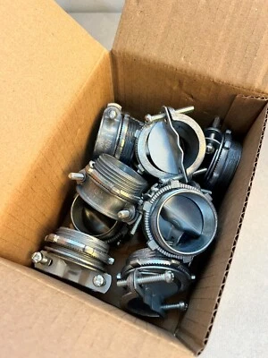 1-1/4" NM, Flex, SE 2-Screw Threaded Wire Cable Clamp Connector lot of 50 - Image 1 of 4