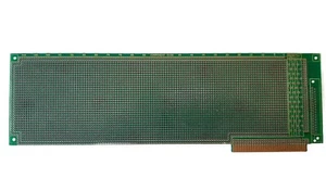 Lochraster Experimentierplatine 8-Bit XT-ISA Bus Microcard, Roth RE 428, Epoxy - Bild 1 von 2