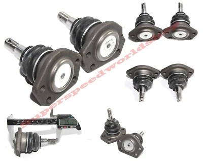 2 piezas rótulas superiores delanteras FR+FL aptas para Pontiac Oldsmobile Chevy Buick GMC 64-72 Foto 1 de 4