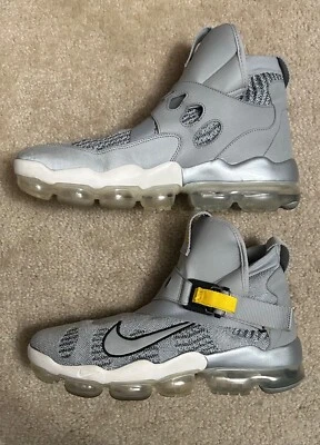 Nike Air VaporMax Premier Flyknit Shoes Mens 12 Wolf Grey Sneakers AO3241-001 - Image 1 of 4