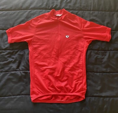Vintage Pearl Izumi Mens Red Mesh Cycling Shirt Size Medium USA - Image 1 of 4