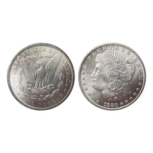 1880 CC Morgan Silver Dollar $1 Coin Uncirculated - Picture 1 of 10