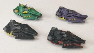 Epic 40K ELDAR TEMPEST Metal Aeldari Army Super Heavy Grav Tanks 1990s OOP - Bild 1 von 5