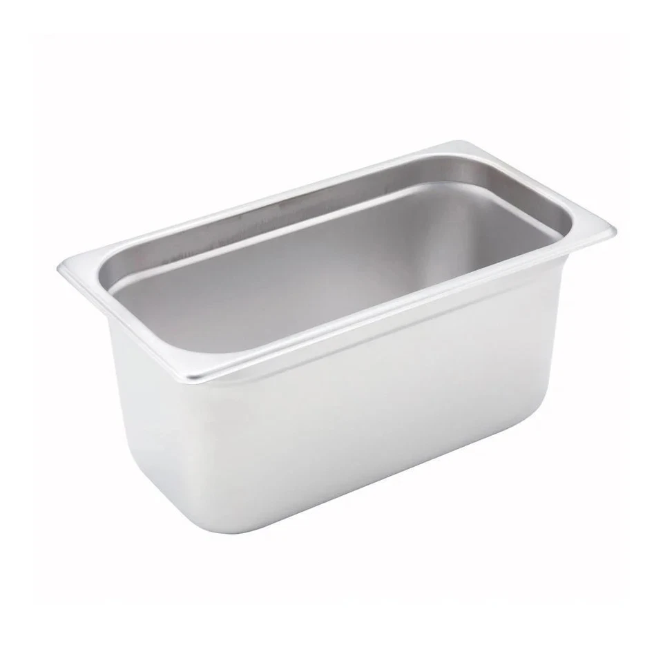 Winco SPJL-306 1/3 Size Steam Table Pan | 6 Deep