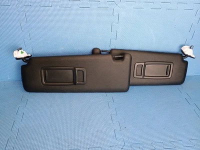 ¡Como nuevo! BMW 328I 335I 2012-2016 negro conjunto de parasol izquierdo y derecho OEM Foto 1 de 4