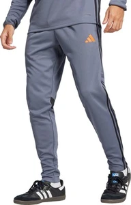 adidas Tiro 25 Essentials Mens Training Pants Grey Football Trackpants 3 Stripes - Picture 1 of 5