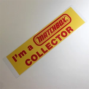 Matchbox Superfast Collector Retail Store Promotional Reproduction Sticker - Foto 1 di 3