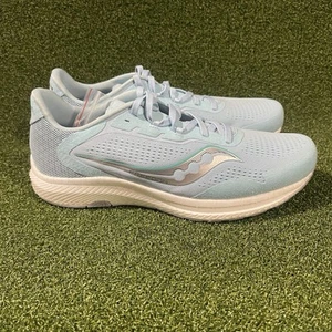 Saucony Freedom 4 Running Shoes Blue Silver S10617-20 Womens Size 11 - Picture 1 of 7