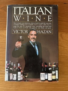 Italian Wine by Victor Hazan, 1982, 1st Ed, HB, Dust Jacket - Picture 1 of 18
