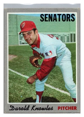 1970 Topps - Darold Knowles #106 - Изображение 1 из 2