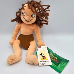 Disney Tarzan Young Tarzan Mini Bean Bag Plush Disney World Parks Exclusive - Picture 1 of 18