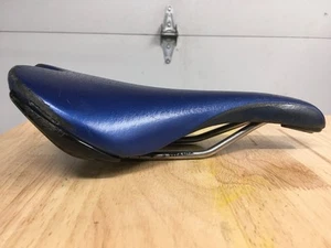 Fizik Aliante Sport Saddle Blue Titanio Titanium Rails - Picture 1 of 22