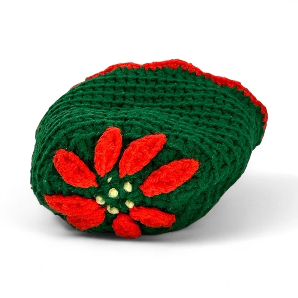 手工制作西瓜针织帽钩针儿童 — 第 1/3 张图片