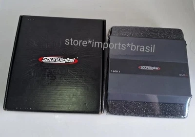 SOUNDIGITAL 1600.1 - 1 OHMS EVO6 / DIGITAL AMPLIFIER 1600 WATTS RMS MONO COMPACT - Photo 1/4