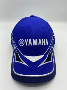 Yamaha Logo Blue Outdoor Adjustable Baseball Cap Hat One Size - Picture 1 of 7