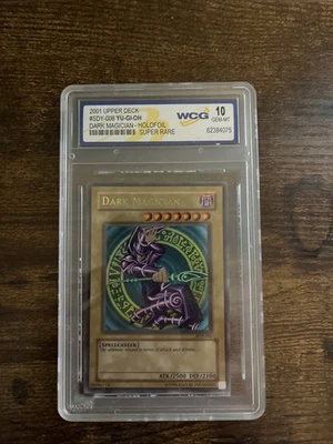 Upper Deck 2001 #SDY-006 Yu-Gi-Oh Dark Magician-Holofoil Super Rare GEM-MT 10 - Image 1 of 2